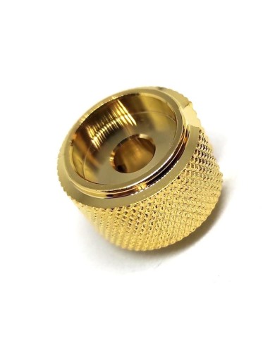 1 Duesenberg Art-déco-Knopf in Gold, 22mmØ x 16.5mm