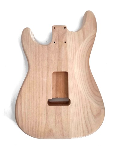 Unlackierter Stratocaster-Korpus aus 3-teiligem Erlenholz