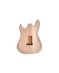 Unlackierter Stratocaster-Korpus aus 3-teiligem Erlenholz