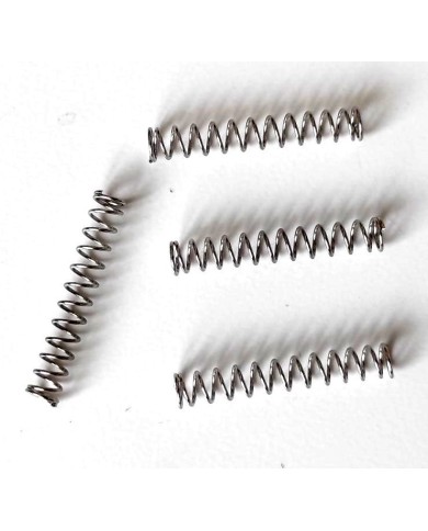 Set mit 4 geraden Nickel-Federn für Humbucker 30mm