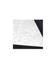 Plaque Pickguard Blank White pearl 3-ply 29x23,5cm .090"-2,29mm