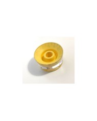 1 Bouton Speed Knob style Gibson LP SG Plexi fond Creme NON Graves metrique 18 splines