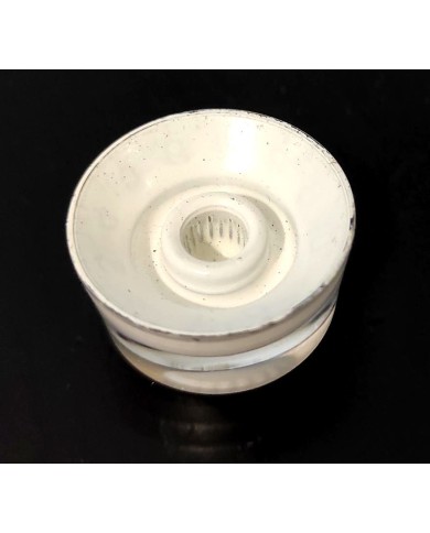 4 Speed Knob Knöpfe im Gibson LP SG Plexi Stil, weißer Hintergrund, ohne Bass, metrisch, 18 Splines